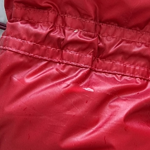 Armani Red Puffer Jacket - Picture 5 of 13